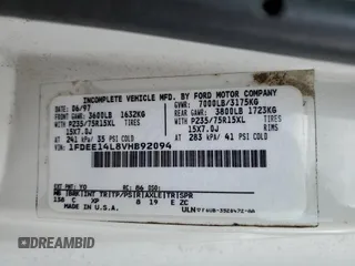 1997 Ford Econoline Commercial with VIN 1FDEE14L8VHB92094, listed as a Copart auction lot 64173094 with 264,897 mi miles and Salvage Title. Bid and sale history available at carsss.com. Image 13.