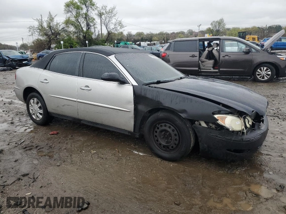 2006 Buick LaCrosse CX with VIN 2G4WC582261176058, listed as a Copart auction lot 52372425 with 99,691 mi miles and Salvage Title. Bid and sale history available at carsss.com. Image 4.
