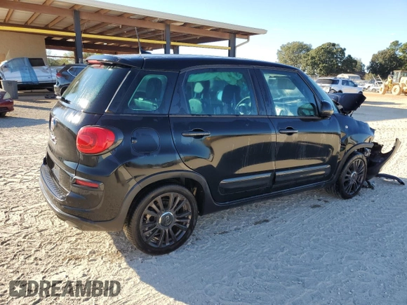 2019 FIAT 500L Trekking with VIN ZFBNFADH3KZ042352, listed as a Copart auction lot 76575174 with 25,129 mi miles and Non Repairable. Bid and sale history available at carsss.com. Image 3.