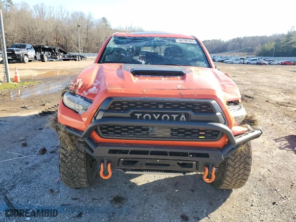 2023 Toyota Tacoma 4WD SR with VIN 3TYCZ5AN4PT107591, listed as a Copart auction lot 46186365 with 50,157 mi miles and Salvage Title. Bid and sale history available at carsss.com. Image 5.