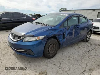 2014 Honda Civic LX z VIN 19XFB2F54EE229041, wystawiony jako Copart lot #55081035 z przebiegiem 93 521 mil mil oraz Szkody całkowita. Historia ofert i sprzedaży dostępna na DreamBid. Obrazek 1.