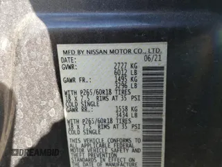 2021 Nissan Frontier SV with VIN 1N6ED0EB3MN722198, listed as a Copart auction lot 45007954 with 95,987 mi miles and Salvage title. Bid and sale history available at DreamBid. Image 12.
