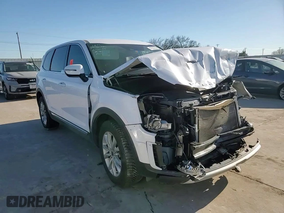 2022 Kia Telluride LX with VIN 5XYP2DHC1NG252839, listed as a Copart auction lot 47855235 with 38,819 mi miles and Salvage Title. Bid and sale history available at DreamBid. Image 12.