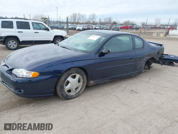 2001 Chevrolet Monte Carlo SS with VIN 2G1WX15K519292279, listed as a IAAI auction lot 41537531 with 104,031 mi miles. Bid and sale history available at carsss.com. Image 18.