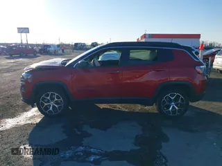 2024 Jeep Compass Limited with VIN 3C4NJDCN2RT153013, listed as a IAAI auction lot 41381607 with 14,025 mi miles and . Bid and sale history available at carsss.com. Image 14.