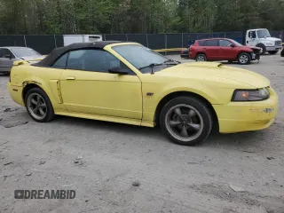 2001 Ford Mustang GT Deluxe with VIN 1FAFP45X31F114470, listed as a Copart auction lot 54060655 with 107,373 mi miles and Clean Title. Bid and sale history available at carsss.com. Image 4.