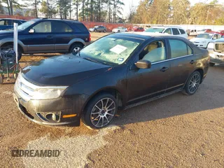 2011 Ford Fusion SE with VIN 3FAHP0HA4BR104169, listed as a IAAI auction lot 41754988 with 218,332 mi miles. Bid and sale history available at carsss.com. Image 2.