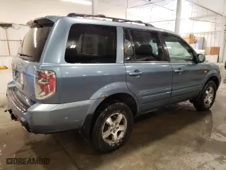 2006 Honda Pilot EX-L with RES with VIN 2HKYF18676H554339, listed as a Copart auction lot 44935225 with 225,171 mi miles and Salvage Title. Bid and sale history available at carsss.com. Image 3.