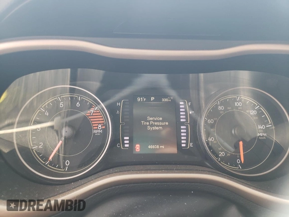 2017 Jeep Cherokee Latitude z VIN 1C4PJMCS8HW530158, wystawiony jako Copart lot #55264705 z przebiegiem 46 608 mil mil oraz Szkoda całkowita • Salvage title. Historia ofert i sprzedaży dostępna na DreamBid. Obrazek 9.