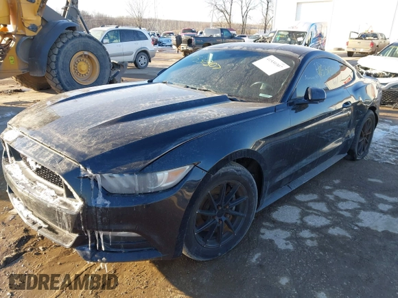 2016 Ford Mustang V6 with VIN 1FA6P8AM0G5252498, listed as a IAAI auction lot 41530307 with 119,737 mi miles and . Bid and sale history available at carsss.com. Image 19.