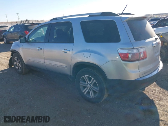 2012 GMC Acadia SLE with VIN 1GKKVPED7CJ187108, listed as a IAAI auction lot 41031200 with 161,605 mi miles. Bid and sale history available at carsss.com. Image 3.