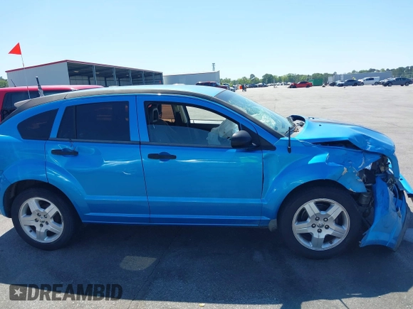 2008 Dodge Caliber SXT with VIN 1B3HB48B08D548659, listed as a IAAI auction lot 42050640 with 281,787 mi miles. Bid and sale history available at carsss.com. Image 14.
