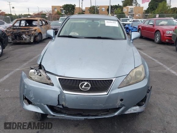 2006 Lexus IS 250 Manual with VIN JTHBK262462013983, listed as a IAAI auction lot 40968481 with 140,864 mi miles. Bid and sale history available at carsss.com. Image 12.