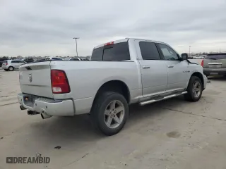 2009 Dodge Ram 1500 SLT with VIN 1D3HB13T59S710142, listed as a Copart auction lot 45555275 with 270,206 mi miles and Salvage Title. Bid and sale history available at carsss.com. Image 3.