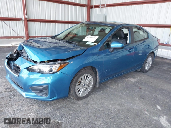2018 Subaru Impreza Premium with VIN 4S3GKAB62J3611731, listed as a IAAI auction lot 42400939 with 105,665 mi miles and . Bid and sale history available at DreamBid. Image 17.