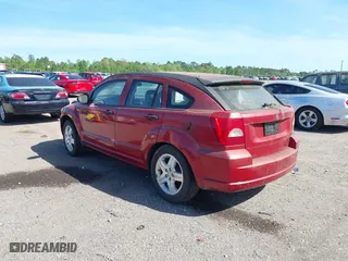 2007 Dodge Caliber SXT with VIN 1B3HB48B17D589705, listed as a IAAI auction lot 41946993 with 258,448 mi miles. Bid and sale history available at carsss.com. Image 3.