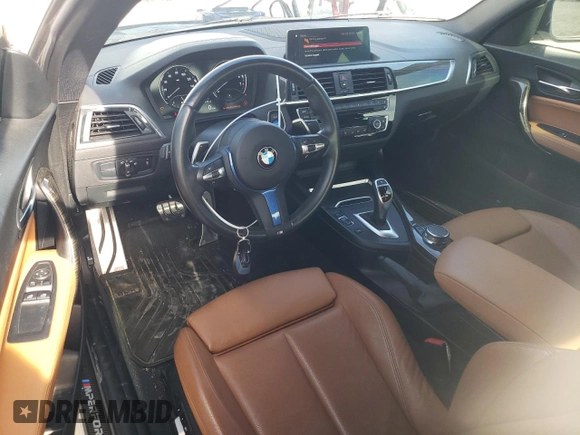 2018 BMW 2 Series M240i with VIN WBA2J5C54JVC07196, listed as a Copart auction lot 54226095 with 31,715 mi miles and Salvage title. Bid and sale history available at DreamBid. Image 8.