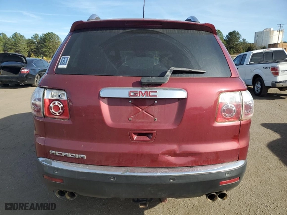 2007 GMC Acadia SLT with VIN 1GKER23787J165917, listed as a Copart auction lot 83615704 with 225,891 mi miles and Salvage Title. Bid and sale history available at carsss.com. Image 6.