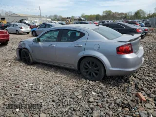 2014 Dodge Avenger SXT z VIN 1C3CDZCG6EN131544, wystawiony jako Copart lot #53955425 z przebiegiem 118 977 mil mil oraz Szkoda całkowita • Salvage title. Historia ofert i sprzedaży dostępna na DreamBid. Obrazek 2.