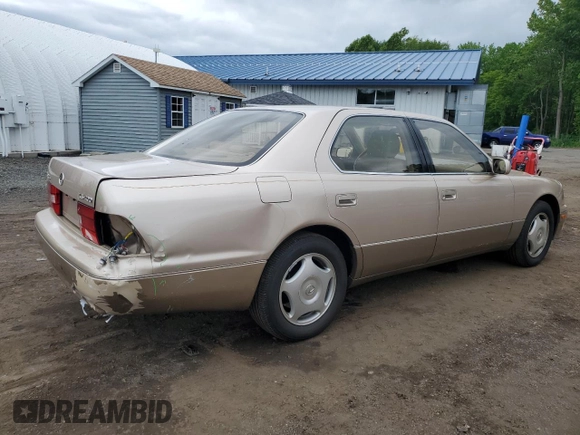 1998 Lexus LS 400 z VIN JT8BH28F7W0118964, wystawiony jako Copart lot #59091225 z przebiegiem 150 362 mil mil oraz Szkoda całkowita • Salvage title. Historia ofert i sprzedaży dostępna na DreamBid. Obrazek 3.