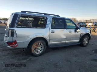 2014 Ford Expedition EL XLT with VIN 1FMJK1J58EEF04686, listed as a Copart auction lot 45500885 with 164,188 mi miles and Salvage Title. Bid and sale history available at carsss.com. Image 3.