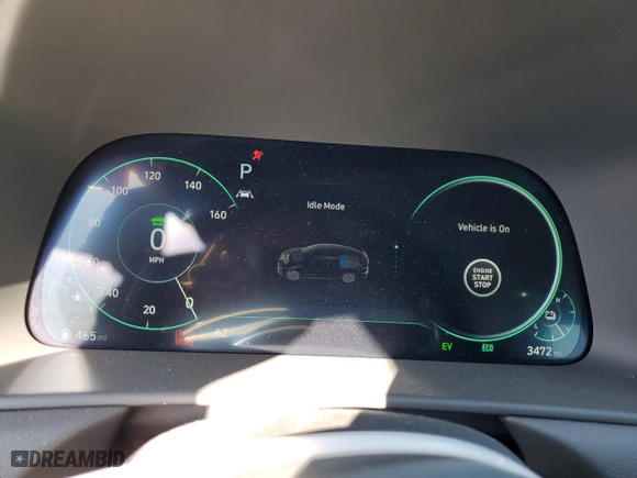 2023 Hyundai Sonata Hybrid Limited with VIN KMHL54JJ9PA064406, listed as a Copart auction lot 88314575 with 3,472 mi miles and Salvage Title. Bid and sale history available at carsss.com. Image 9.