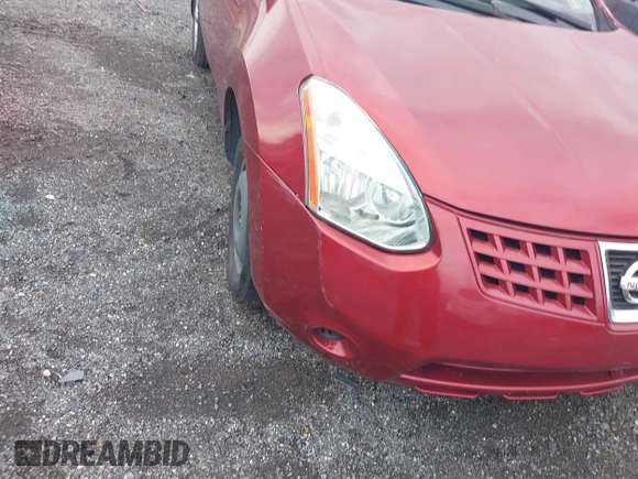 2009 Nissan Rogue SL with VIN JN8AS58T29W044557, listed as a IAAI auction lot 40450040 with 184,519 mi miles and . Bid and sale history available at DreamBid. Image 6.