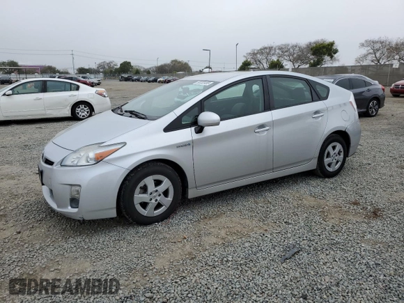 2010 Toyota Prius II with VIN JTDKN3DU6A5175138, listed as a Copart auction lot 50332455 with 173,302 mi miles and Salvage Title. Bid and sale history available at carsss.com. Image 1.