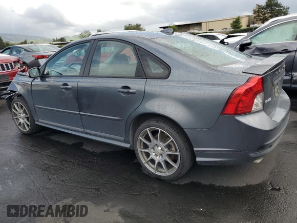 2010 Volvo S40 R-Design with VIN YV1672MH7A2513697, listed as a Copart auction lot 51437655 with 0 mi miles and Salvage Title. Bid and sale history available at carsss.com. Image 2.