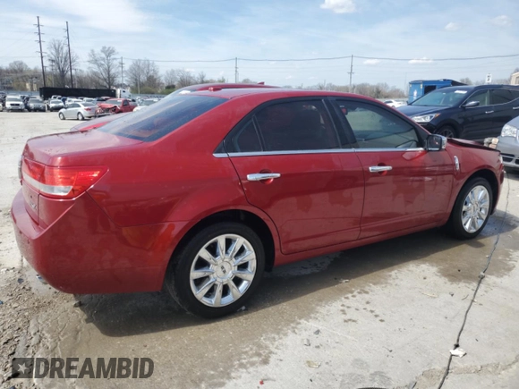 2010 Lincoln MKZ with VIN 3LNHL2GCXAR634726, listed as a Copart auction lot 50643935 with 182,137 mi miles and Non Repairable. Bid and sale history available at carsss.com. Image 3.