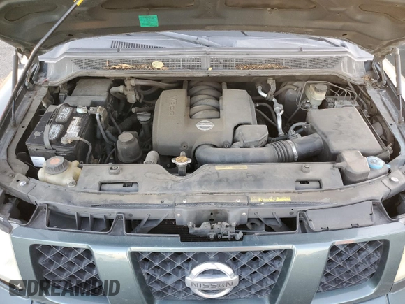 2005 Nissan Titan SE with VIN 1N6AA07A55N557591, listed as a Copart auction lot 85991164 with 176,809 mi miles and Salvage Title. Bid and sale history available at DreamBid. Image 11.