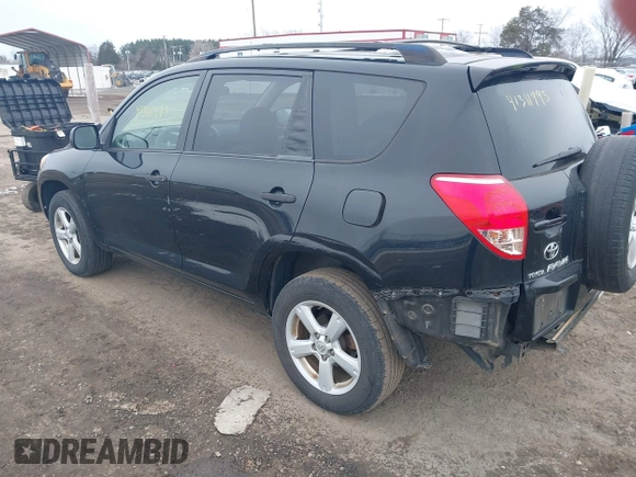 2008 Toyota RAV4 with VIN JTMBK35V385053914, listed as a IAAI auction lot 41311995 with 247,528 mi miles. Bid and sale history available at carsss.com. Image 3.