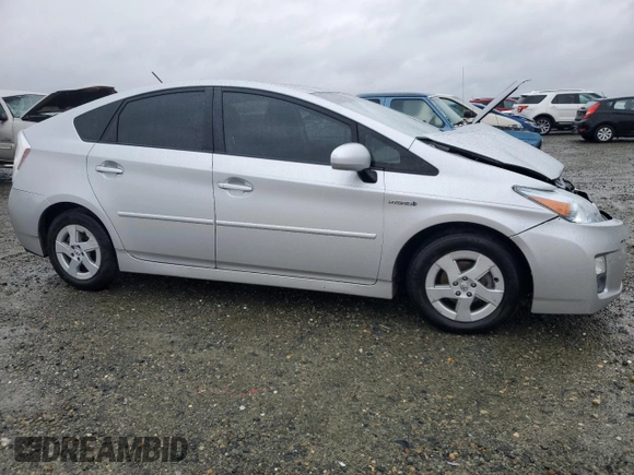 2011 Toyota Prius I with VIN JTDKN3DU2B0266681, listed as a Copart auction lot 43855645 with 157,327 mi miles and Salvage Title. Bid and sale history available at DreamBid. Image 4.