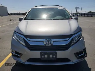 2018 Honda Odyssey Elite with VIN 5FNRL6H90JB062506, listed as a Copart auction lot 60336075 with 44,667 mi miles and Salvage title. Bid and sale history available at DreamBid. Image 5.