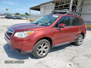 2016 Subaru Forester Touring z VIN JF2SJAXC7GH550028, wystawiony jako Copart lot #60405195 z przebiegiem 62 899 mil mil oraz Szkoda całkowita • Salvage title. Historia ofert i sprzedaży dostępna na DreamBid. Obrazek 1.