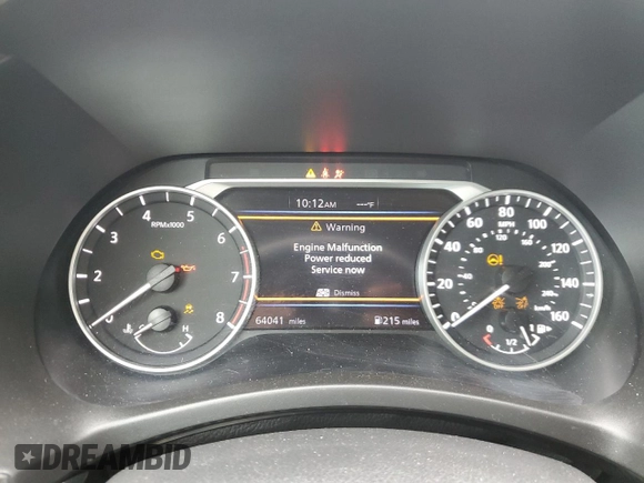 2021 Nissan Sentra SR with VIN 3N1AB8DV3MY322259, listed as a Copart auction lot 48533555 with 64,041 mi miles and Salvage Title. Bid and sale history available at carsss.com. Image 9.