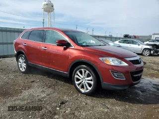 2012 Mazda CX-9 Grand Touring with VIN JM3TB3DA7C0368120, listed as a Copart auction lot 49294975 with 98,071 mi miles and Salvage Title. Bid and sale history available at DreamBid. Image 4.