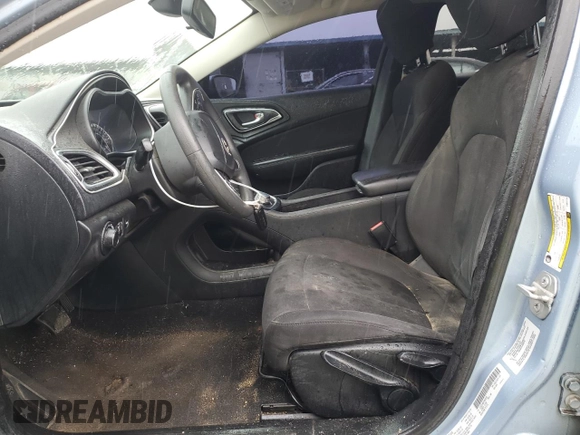 2015 Chrysler 200 Limited with VIN 1C3CCCABXFN648130, listed as a Copart auction lot 49409565 with 86,286 mi miles and Salvage Title. Bid and sale history available at carsss.com. Image 7.