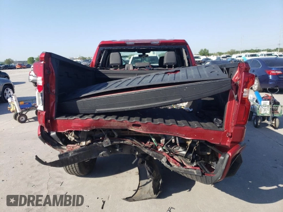 2021 Chevrolet Silverado 1500 RST with VIN 3GCUYEED6MG447694, listed as a Copart auction lot 52414595 with 84,146 mi miles and Salvage Title. Bid and sale history available at DreamBid. Image 6.