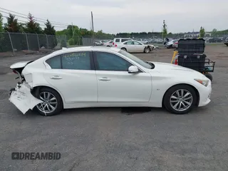 2014 Infiniti Q50 Sport with VIN JN1BV7AP5EM682486, listed as a IAAI auction lot 42286414 with 274,696 mi miles and . Bid and sale history available at DreamBid. Image 13.