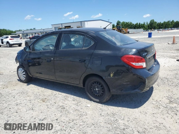 2017 Mitsubishi Mirage ES with VIN ML32F3FJ5HHF18097, listed as a Copart auction lot 61294455 with 139,490 mi miles and Clean title. Bid and sale history available at DreamBid. Image 2.