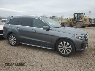 2019 Mercedes-Benz GLS 450 with VIN 4JGDF6EE2KB238314, listed as a Copart auction lot 81884644 with 20,552 mi miles and Non Repairable. Bid and sale history available at DreamBid. Image 4.
