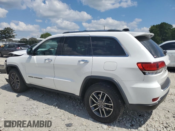 2020 Jeep Grand Cherokee Limited X z VIN 1C4RJEBG5LC348018, wystawiony jako Copart lot #56435625 z przebiegiem 78 000 mil mil oraz Szkoda całkowita • Salvage title. Historia ofert i sprzedaży dostępna na DreamBid. Obrazek 2.