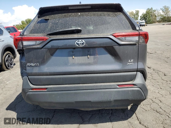 2022 Toyota RAV4 LE with VIN 2T3F1RFV0NC296012, listed as a Copart auction lot 51835325 with 99,138 mi miles and Non Repairable. Bid and sale history available at carsss.com. Image 6.