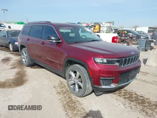 2021 Jeep Grand Cherokee Limited z VIN 1C4RJKBGXM8119742, wystawiony jako IAAI lot #41839316 z przebiegiem 86 491 mil mil oraz . Historia ofert i sprzedaży dostępna na DreamBid. Obrazek 1.