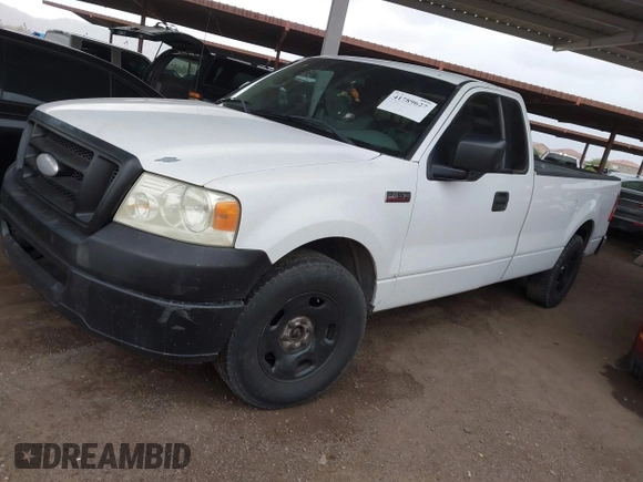 2007 Ford F-150 XL with VIN 1FTRF12227KD11938, listed as a IAAI auction lot 41789627 with 265,782 mi miles. Bid and sale history available at carsss.com. Image 2.