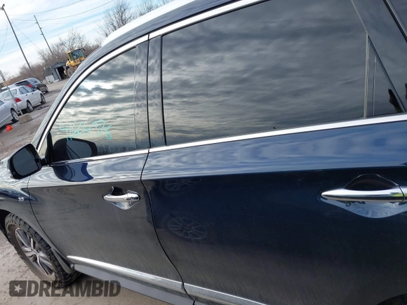 2017 Infiniti QX60 with VIN 5N1DL0MM2HC554832, listed as a IAAI auction lot 41664376 with 109,556 mi miles and . Bid and sale history available at DreamBid. Image 14.