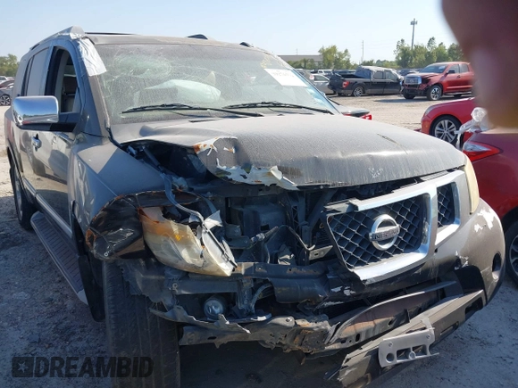 2011 Nissan Armada SV with VIN 5N1BA0ND4BN614438, listed as a IAAI auction lot 40604183 with 150,063 mi miles and . Bid and sale history available at DreamBid. Image 1.