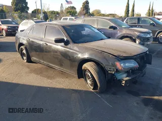 2014 Chrysler 300 with VIN 2C3CCAGG4EH342006, listed as a IAAI auction lot 41343654 with 151,555 mi miles. Bid and sale history available at carsss.com. Image 1.