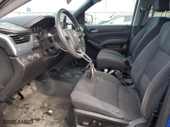 2018 Chevrolet Tahoe Commercial with VIN 1GNSKDEC9JR322847, listed as a Copart auction lot 47268995 with 96,496 mi miles and Clean Title. Bid and sale history available at carsss.com. Image 7.
